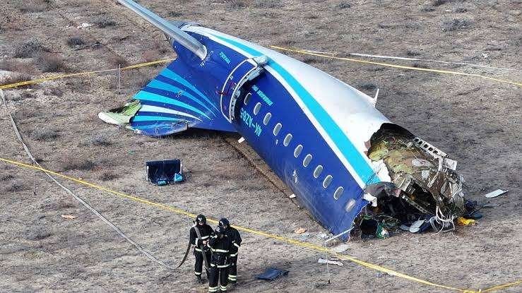 Azerbaijan Airlines plane crash