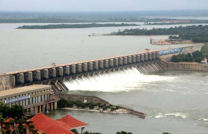 almatti dam height
