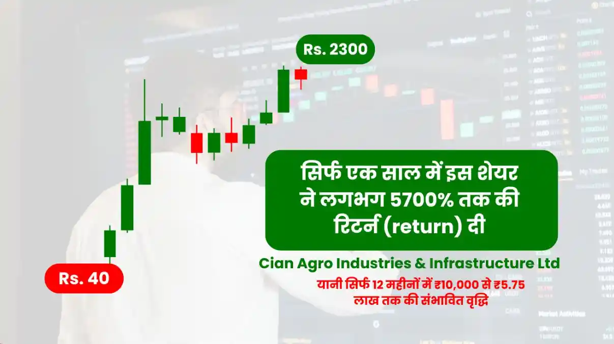 Cian Agro Industries & Infrastructure Ltd